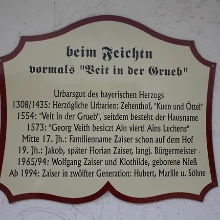 Feichten-hof Zaiser Farma *