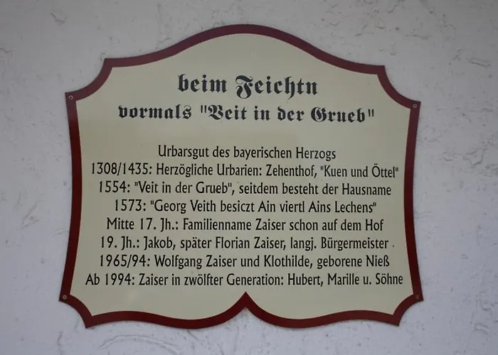Feichten-hof Zaiser Farma *